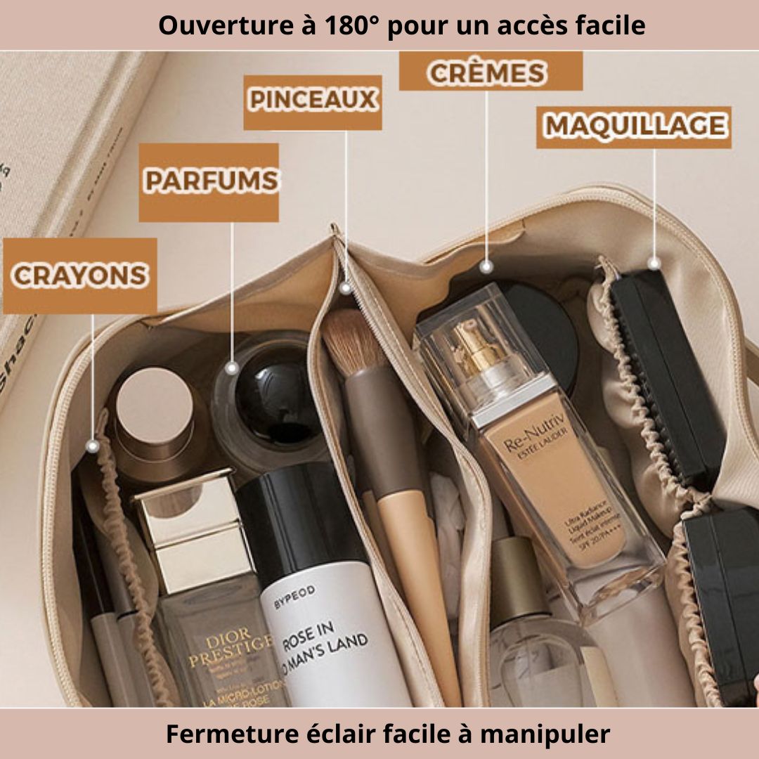 MakeCap™ | Trousse cosmétique à grande capacité