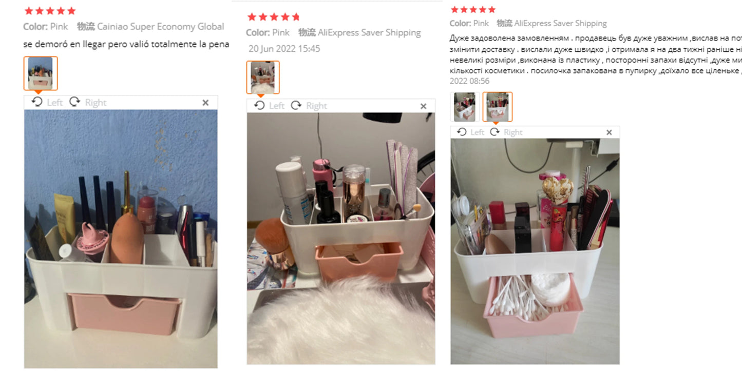 Boîte de Rangement pour Manicure, beauté, maquillage