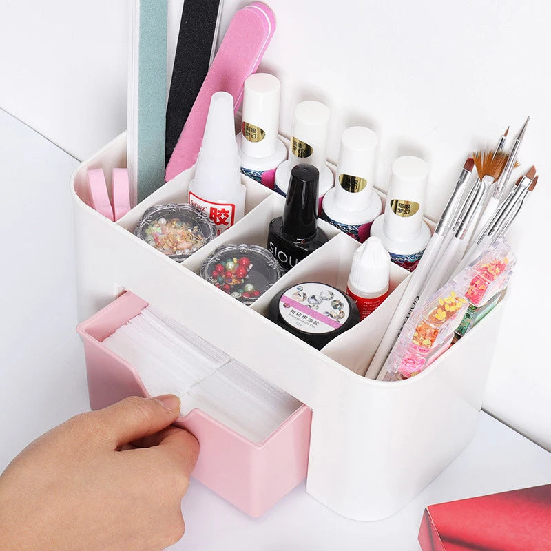 Boîte de Rangement pour Manicure, beauté, maquillage