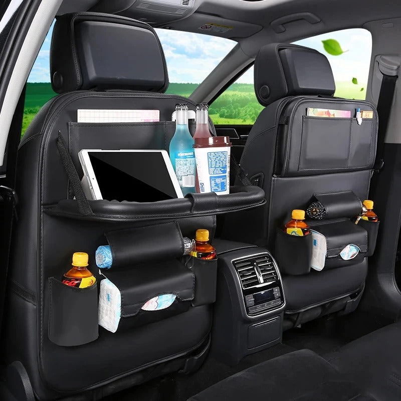 BuddyCar™ | Organisateur de voiture avec table pliable