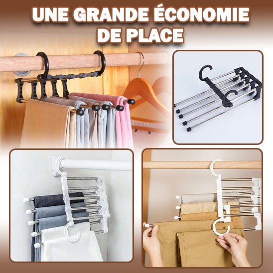 EASYCINTRE™- Cintre multi support pour pantalon - Rangements et ses usages