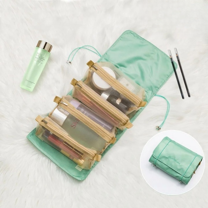 Trousse de maquillage détachable 4 en 1