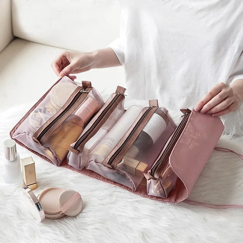 Trousse de maquillage détachable 4 en 1