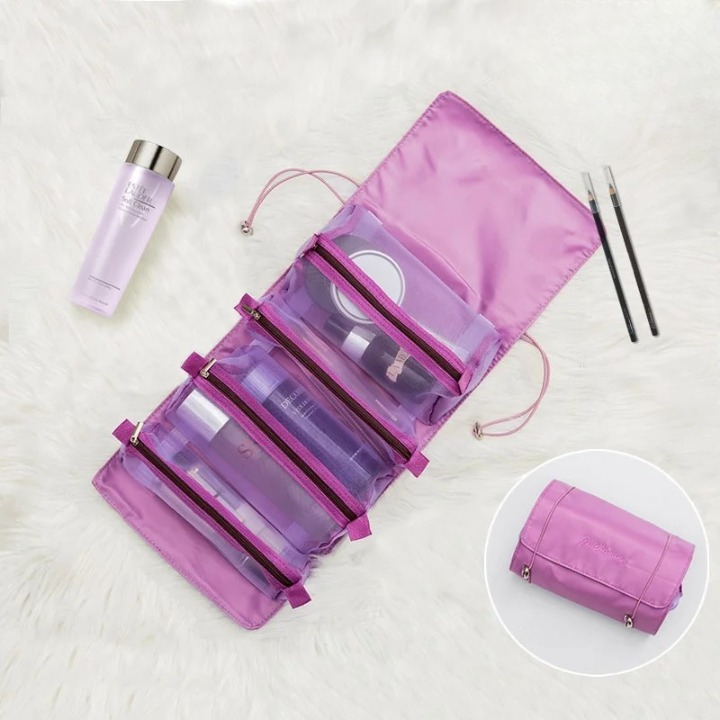 Trousse de maquillage détachable 4 en 1